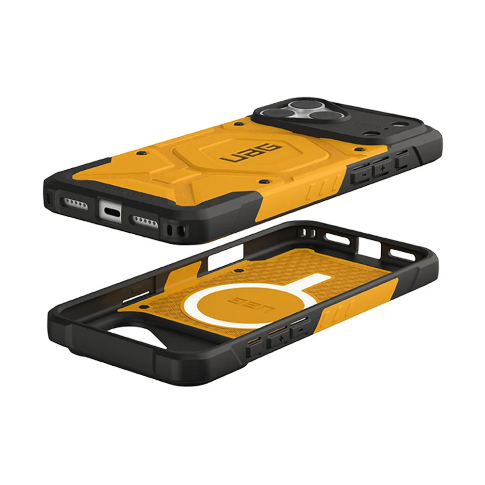 UAG รุ่น Pathfinder (Magsafe) - เคส iPhone 17 Pro / 18 Pro - สี Heritage Yellow - Image 11