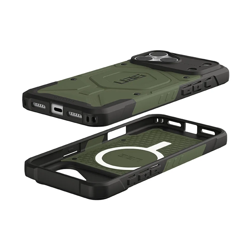 UAG รุ่น Pathfinder (Magsafe) - เคส iPhone 17 Pro / 18 Pro - สี Olive Drab - Image 10