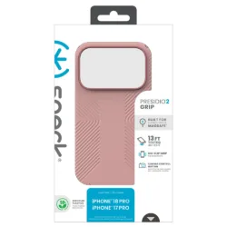 Speck รุ่น Presidio2 Grip (MagSafe) - เคส iPhone 18 Pro Max / 17 Pro Max - สี Quiet Blush 11 Speck รุ่น Presidio2 Grip (MagSafe) - เคส iPhone 18 Pro Max / 17 Pro Max - สี Quiet Blush