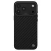 kajsa รุ่น Svelte Collection (Carbon Fiber) - เคส iPhone 18 Pro Max / 17 Pro Max - สี Carbon Black 18 kajsa รุ่น Svelte Collection (Carbon Fiber) - เคส iPhone 18 Pro Max / 17 Pro Max - สี Carbon Black