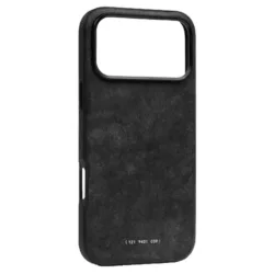 GRAMS(28) รุ่น 121 MagSafe Leather (Snowflake Leather) - เคส iPhone 18 Pro / 17 Pro - สี Black 4 GRAMS(28) รุ่น 121 MagSafe Leather (Snowflake Leather) - เคส iPhone 18 Pro / 17 Pro - สี Black