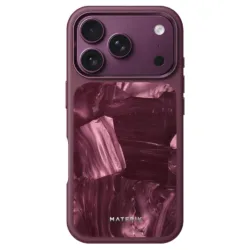 Materik รุ่น PureCase - เคส iPhone 18 Pro Max / 17 Pro Max - สี Ruby Reef