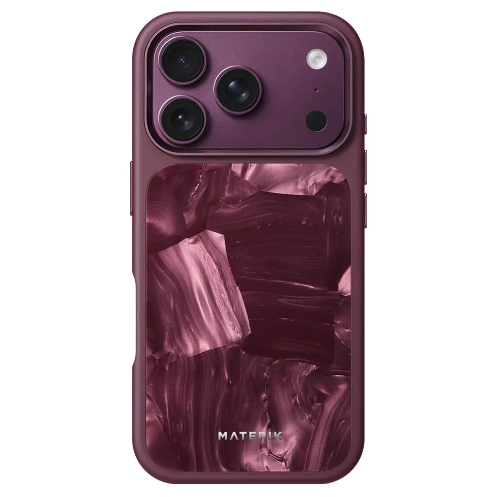 Materik รุ่น PureCase - เคส iPhone 18 Pro Max / 17 Pro Max - สี Ruby Reef 1 Materik รุ่น PureCase - เคส iPhone 18 Pro Max / 17 Pro Max - สี Ruby Reef