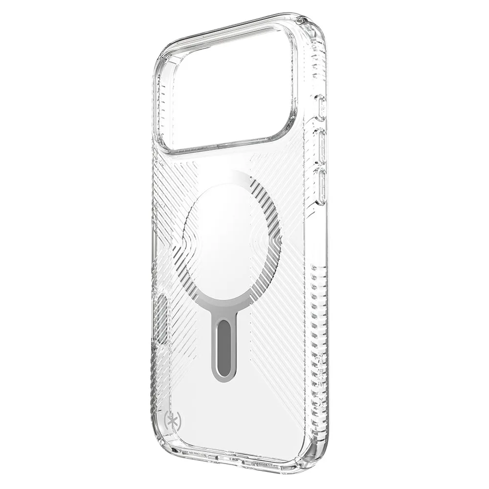 Speck รุ่น Presidio Perfect Clear Grip with ClickLock (MagSafe) - เคส iPhone 18 Pro Max / 17 Pro Max - สี Clear 6 Speck รุ่น Presidio Perfect Clear Grip with ClickLock (MagSafe) - เคส iPhone 18 Pro Max / 17 Pro Max - สี Clear - Image 6