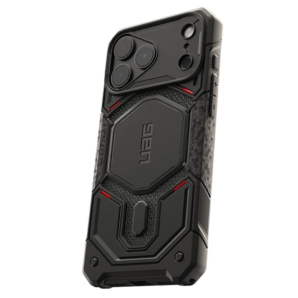 UAG รุ่น Monarch Pro (Cap) - เคส iPhone 17 Pro Max / 18 Pro Max - สี Kevlar Black 4 UAG รุ่น Monarch Pro (Cap) - เคส iPhone 17 Pro Max / 18 Pro Max - สี Kevlar Black - Image 4