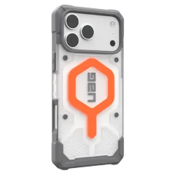 UAG รุ่น Pathfinder Clear (Magsafe) - เคส iPhone 17 Pro / 18 Pro - สี Safety Orange /Lanyard - Image 2