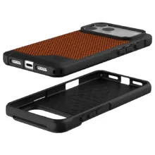 UAG รุ่น Metropolis LT (MagSafe) - เคส iPhone 17 Pro / 18 Pro - สี Kevlar Burnt Orange (Limited Edition) - Image 6