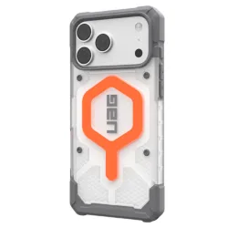 UAG รุ่น Pathfinder Clear (Magsafe) - เคส iPhone 17 Pro / 18 Pro - สี Safety Orange /Lanyard - Image 4