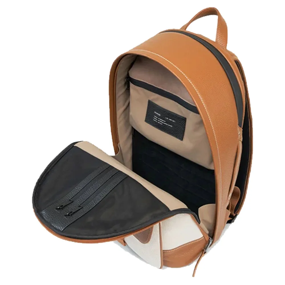 GRAMS(28) รุ่น 151 Stealth Bakcpack Canvas (La Siesta Collection) - กระเป๋าเป้ - สี Lion 5 GRAMS(28) รุ่น 151 Stealth Bakcpack Canvas (La Siesta Collection) - กระเป๋าเป้ - สี Lion - Image 5