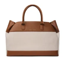 GRAMS(28) รุ่น 184 Weekend Tote Canvas (La Siesta Collection) - กระเป๋าโท้ท - สี Lion