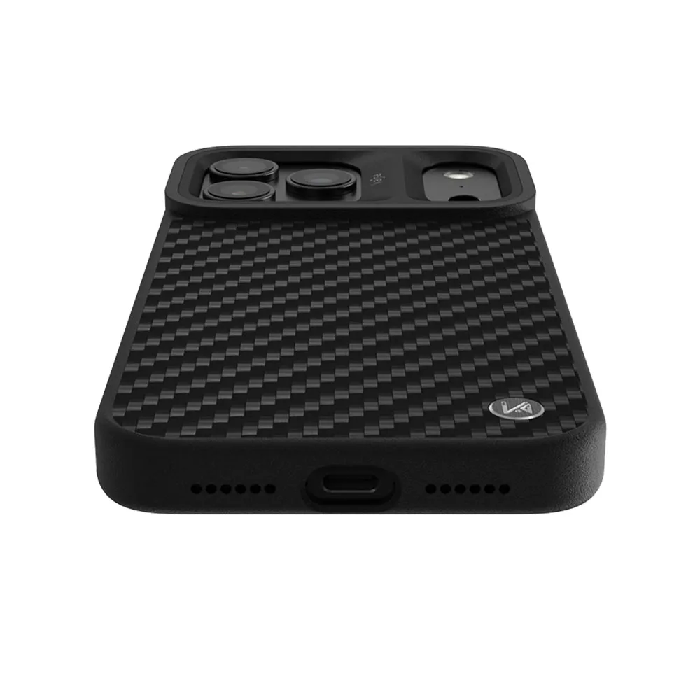 kajsa รุ่น Svelte Collection (Carbon Fiber) - เคส iPhone 18 Pro / 17 Pro - สี Carbon Black 8 kajsa รุ่น Svelte Collection (Carbon Fiber) - เคส iPhone 18 Pro / 17 Pro - สี Carbon Black - Image 8