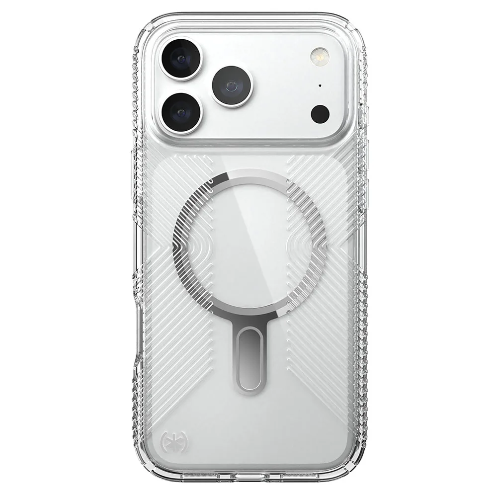 Speck รุ่น Presidio Perfect Clear Grip with ClickLock (MagSafe) - เคส iPhone 18 Pro Max / 17 Pro Max - สี Clear 1 Speck รุ่น Presidio Perfect Clear Grip with ClickLock (MagSafe) - เคส iPhone 18 Pro Max / 17 Pro Max - สี Clear