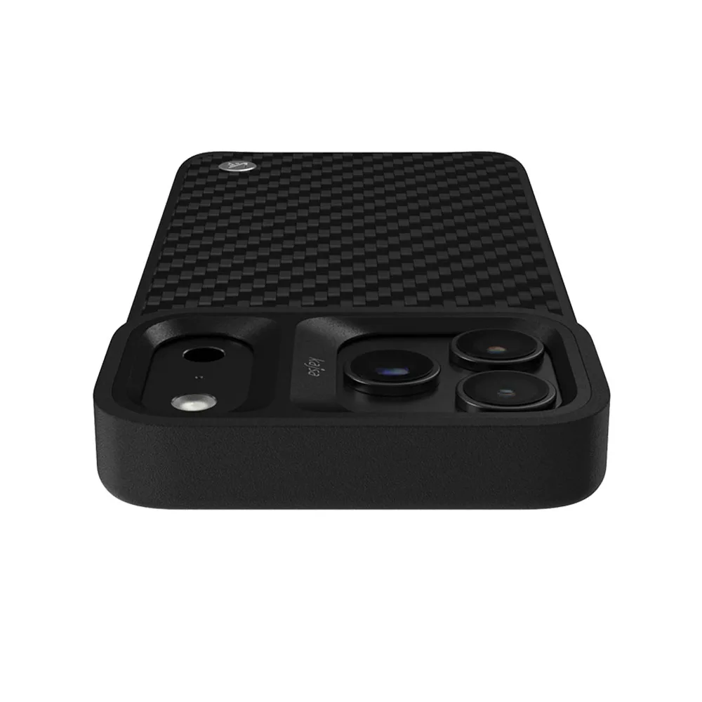 kajsa รุ่น Svelte Collection (Carbon Fiber) - เคส iPhone 18 Pro / 17 Pro - สี Carbon Black 7 kajsa รุ่น Svelte Collection (Carbon Fiber) - เคส iPhone 18 Pro / 17 Pro - สี Carbon Black - Image 7
