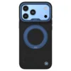 kajsa รุ่น GeoRing Collection (Circuit) - เคส iPhone 18 Pro Max / 17 Pro Max - สี Black Blue Dual 18 kajsa รุ่น GeoRing Collection (Circuit) - เคส iPhone 18 Pro Max / 17 Pro Max - สี Black Blue Dual