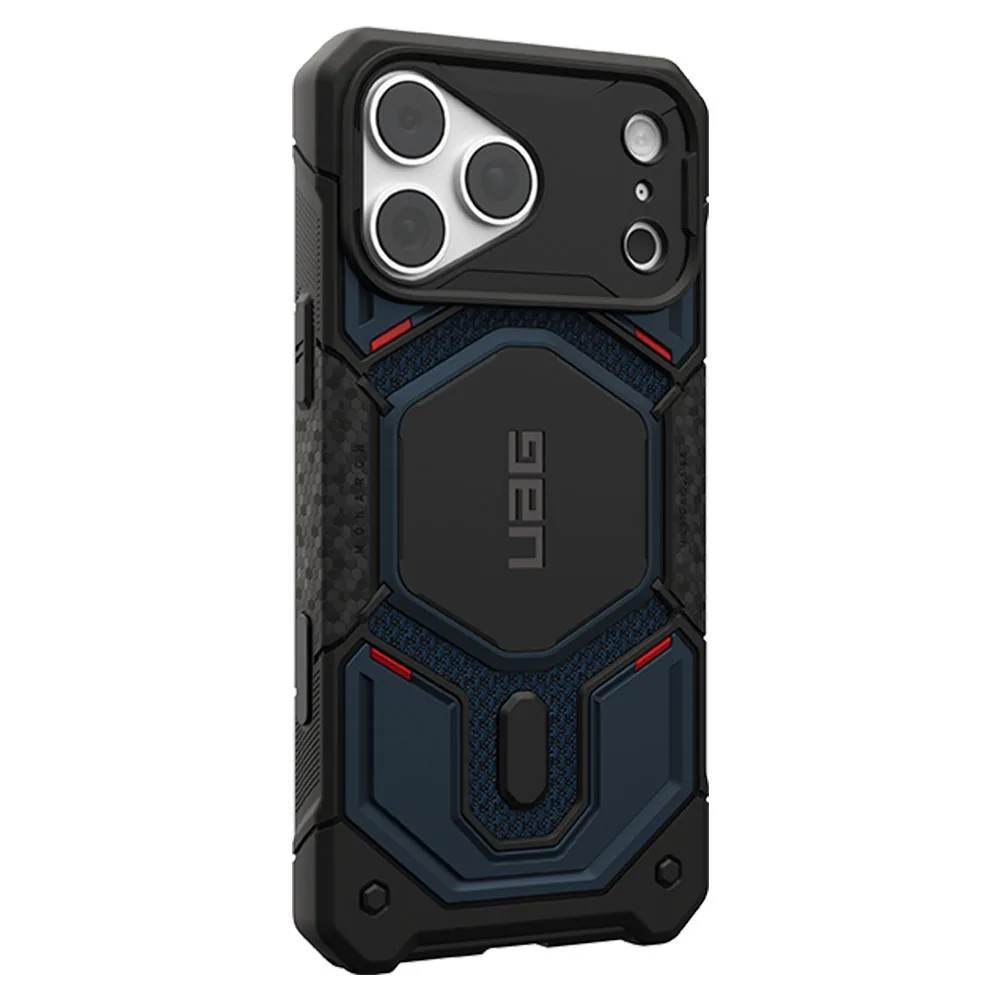 UAG รุ่น Monarch Pro (Cap) - เคส iPhone 17 Pro Max / 18 Pro Max - สี Kevlar Mallard - Image 2