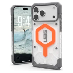 UAG รุ่น Pathfinder Clear (Magsafe) - เคส iPhone 17 Pro / 18 Pro - สี Safety Orange /Lanyard - Image 8