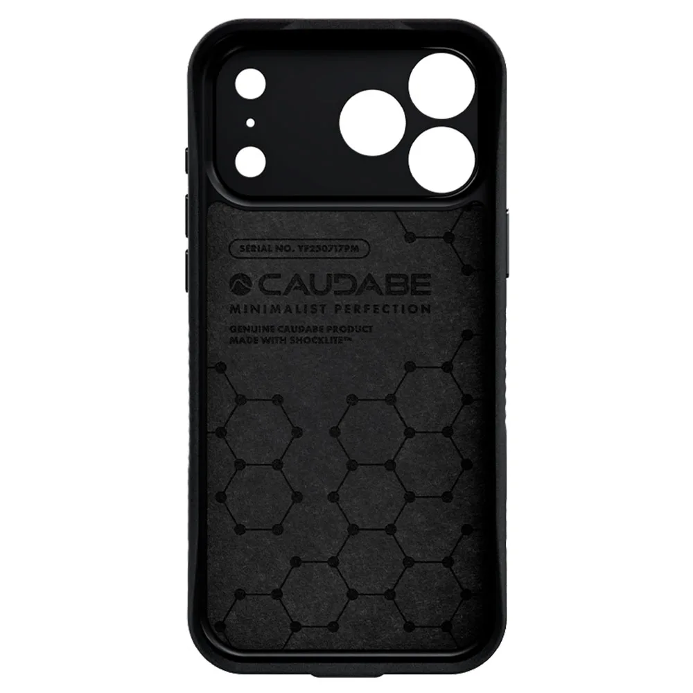 Caudabe รุ่น Paragon (Precise) - เคส iPhone 18 Pro / 17 Pro - สี Midnight 3 Caudabe รุ่น Paragon (Precise) - เคส iPhone 18 Pro / 17 Pro - สี Midnight - Image 3