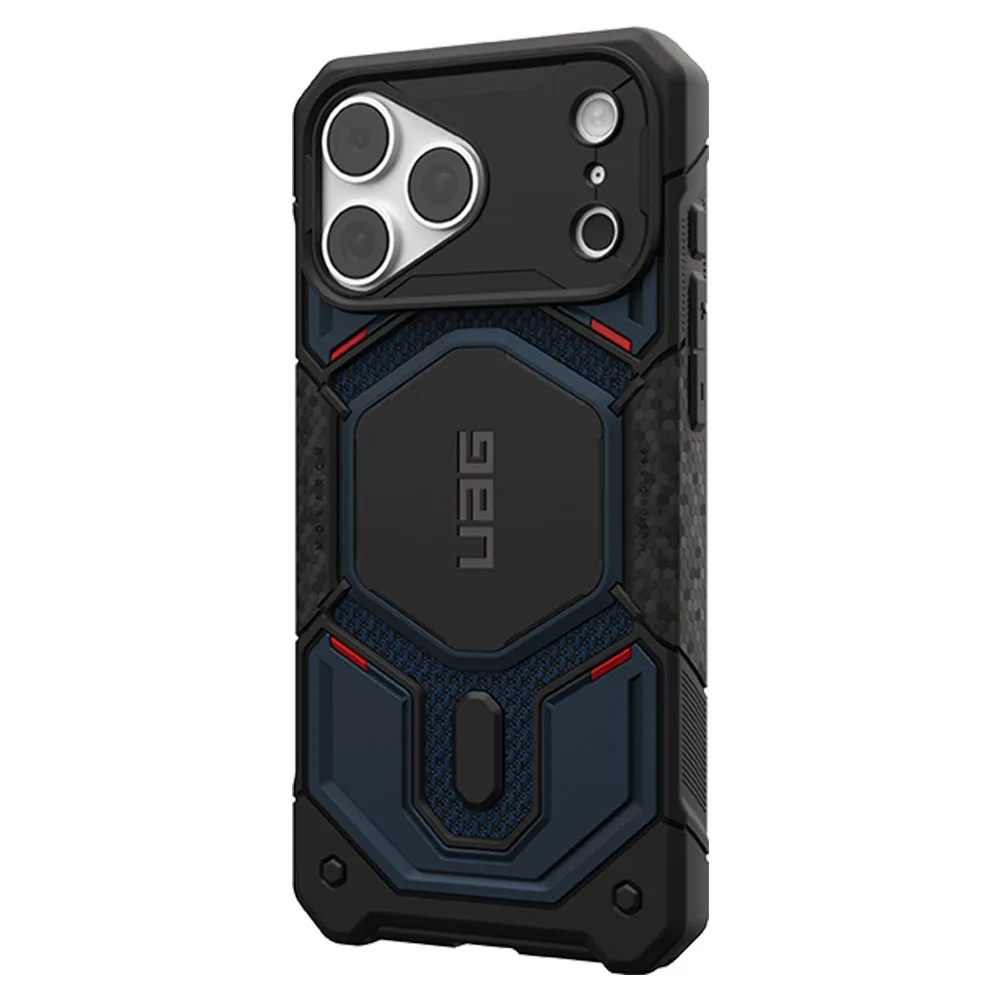 UAG รุ่น Monarch Pro (Cap) - เคส iPhone 17 Pro Max / 18 Pro Max - สี Kevlar Mallard - Image 3