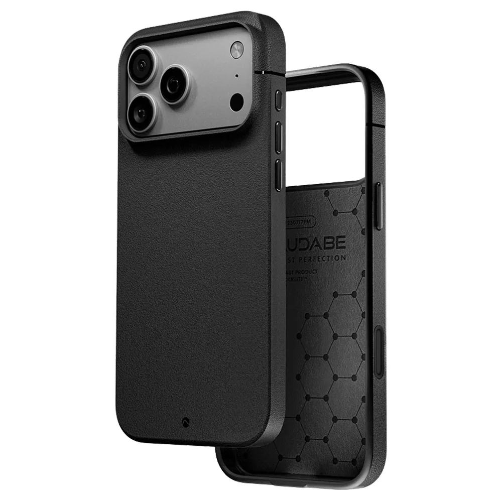 Caudabe รุ่น Sheath (Open) - เคส iPhone 18 Pro / 17 Pro - สี Black 2 Caudabe รุ่น Sheath (Open) - เคส iPhone 18 Pro / 17 Pro - สี Black - Image 2