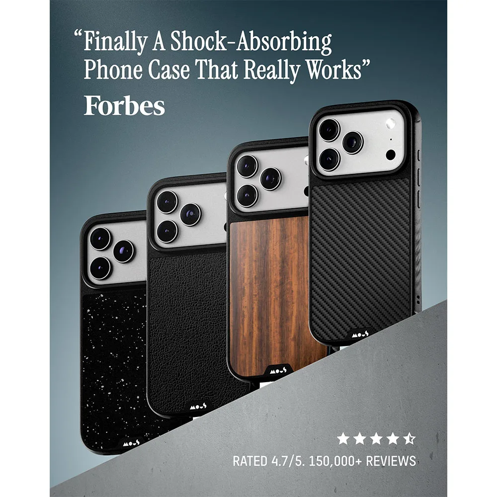 MOUS รุ่น Limitless Case - เคส iPhone 18 Pro - สี Black Leather 11 MOUS รุ่น Limitless Case - เคส iPhone 18 Pro - สี Black Leather - Image 11