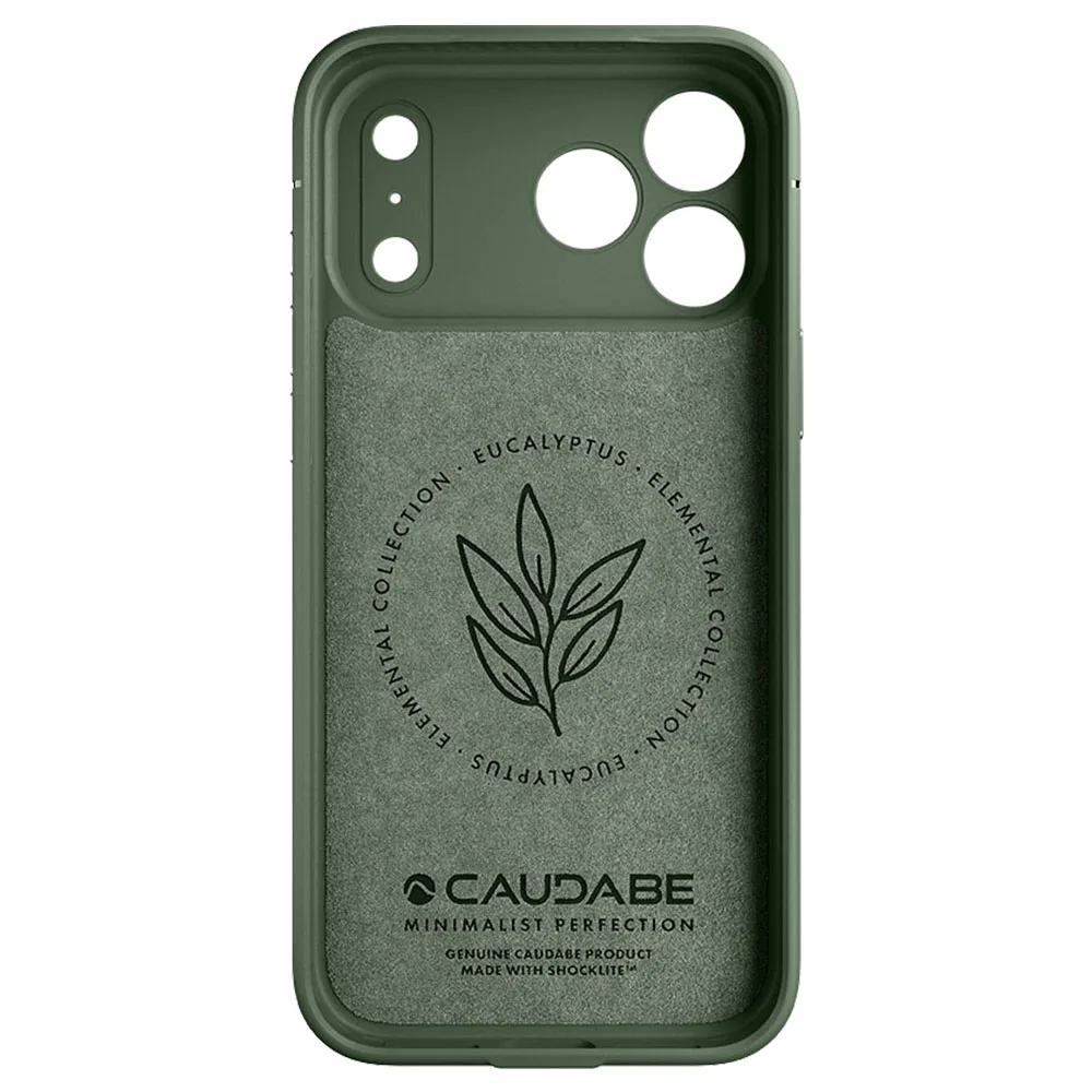 Caudabe รุ่น Sheath (Precise) - เคส iPhone 18 Pro / 17 Pro - สี Eucalyptus 3 Caudabe รุ่น Sheath (Precise) - เคส iPhone 18 Pro / 17 Pro - สี Eucalyptus - Image 3