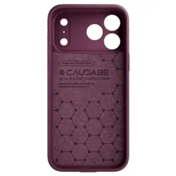 Caudabe รุ่น Sheath (Precise) - เคส iPhone 18 Pro / 17 Pro - สี Almandine 13 Caudabe รุ่น Sheath (Precise) - เคส iPhone 18 Pro / 17 Pro - สี Almandine