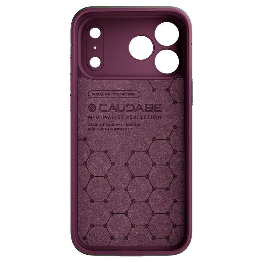 Caudabe รุ่น Sheath (Precise) - เคส iPhone 18 Pro / 17 Pro - สี Almandine 3 Caudabe รุ่น Sheath (Precise) - เคส iPhone 18 Pro / 17 Pro - สี Almandine - Image 3