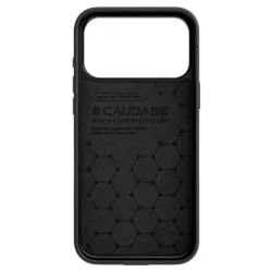 Caudabe รุ่น Sheath (Open) - เคส iPhone 18 Pro / 17 Pro - สี Black 13 Caudabe รุ่น Sheath (Open) - เคส iPhone 18 Pro / 17 Pro - สี Black