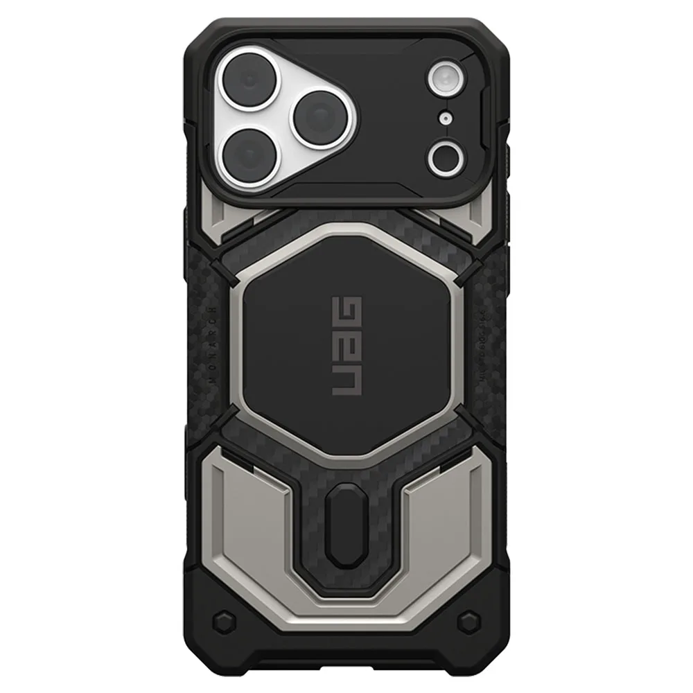 UAG รุ่น Monarch Pro (Cap) - เคส iPhone 17 Pro Max / 18 Pro Max - สี Titanium