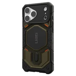 UAG รุ่น Monarch Pro (Cap) - เคส iPhone 17 Pro Max / 18 Pro Max - สี Kevlar Element Green - Image 3