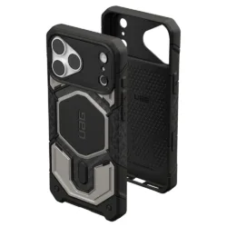 UAG รุ่น Monarch Pro (Cap) - เคส iPhone 17 Pro Max / 18 Pro Max - สี Titanium - Image 8