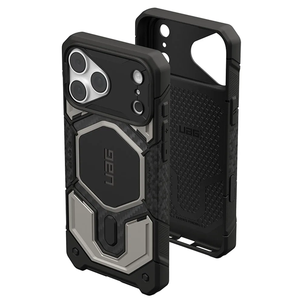 UAG รุ่น Monarch Pro (Cap) - เคส iPhone 17 Pro Max / 18 Pro Max - สี Titanium - Image 8