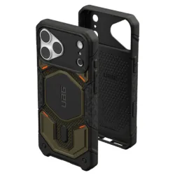 UAG รุ่น Monarch Pro (Cap) - เคส iPhone 17 Pro Max / 18 Pro Max - สี Kevlar Element Green - Image 9