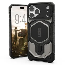 UAG รุ่น Monarch Pro (Cap) - เคส iPhone 17 Pro Max / 18 Pro Max - สี Titanium - Image 7