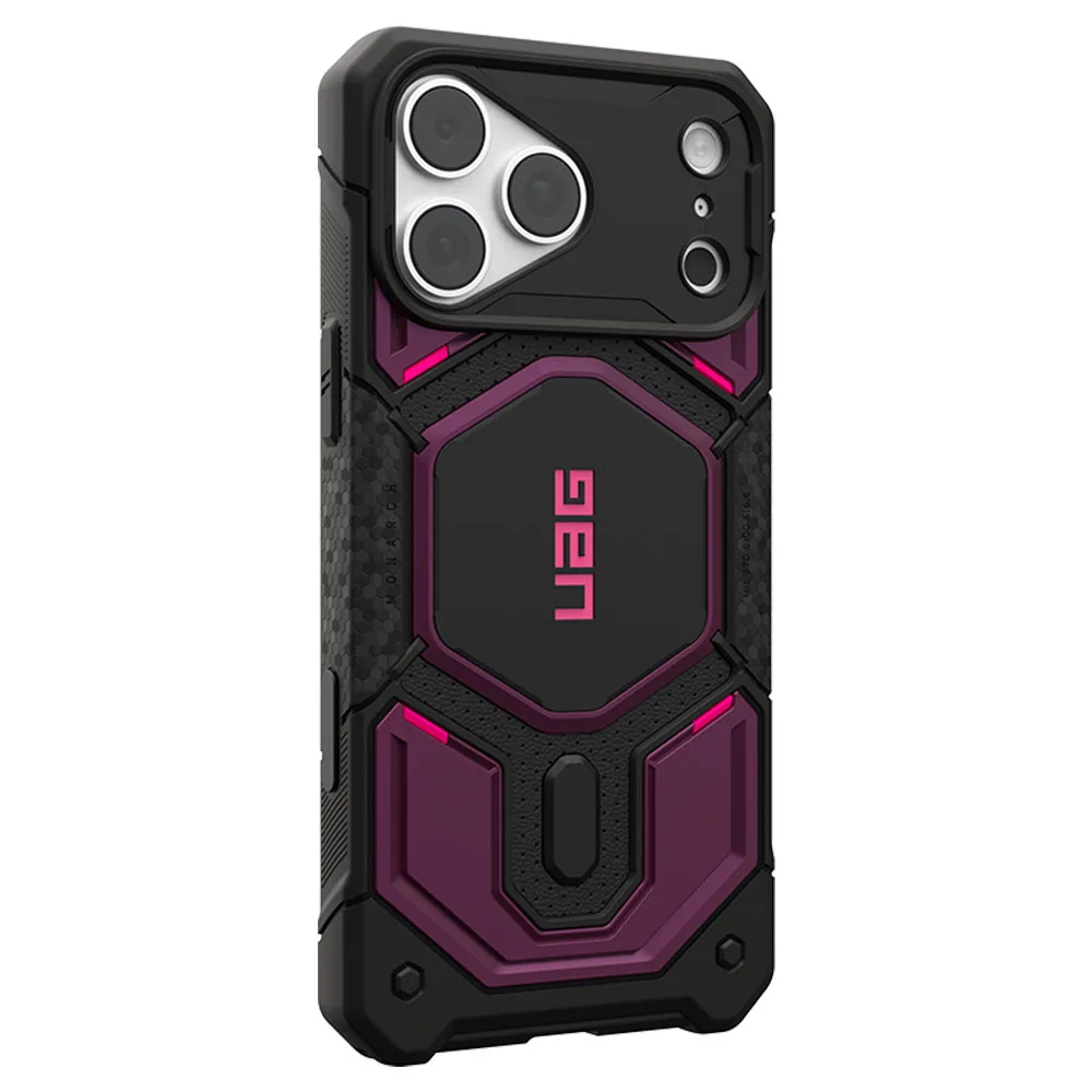 UAG รุ่น Monarch Pro (Cap) - เคส iPhone 17 Pro Max / 18 Pro Max - สี Deep Purple Synth - Image 2