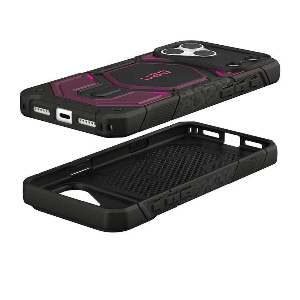 UAG รุ่น Monarch Pro (Cap) - เคส iPhone 17 Pro Max / 18 Pro Max - สี Deep Purple Synth - Image 6