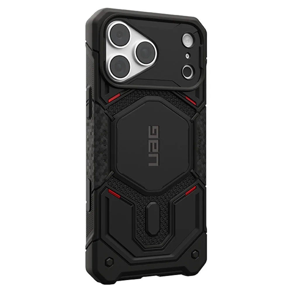UAG รุ่น Monarch Pro (Cap) - เคส iPhone 17 Pro Max / 18 Pro Max - สี Kevlar Black 2 UAG รุ่น Monarch Pro (Cap) - เคส iPhone 17 Pro Max / 18 Pro Max - สี Kevlar Black - Image 2