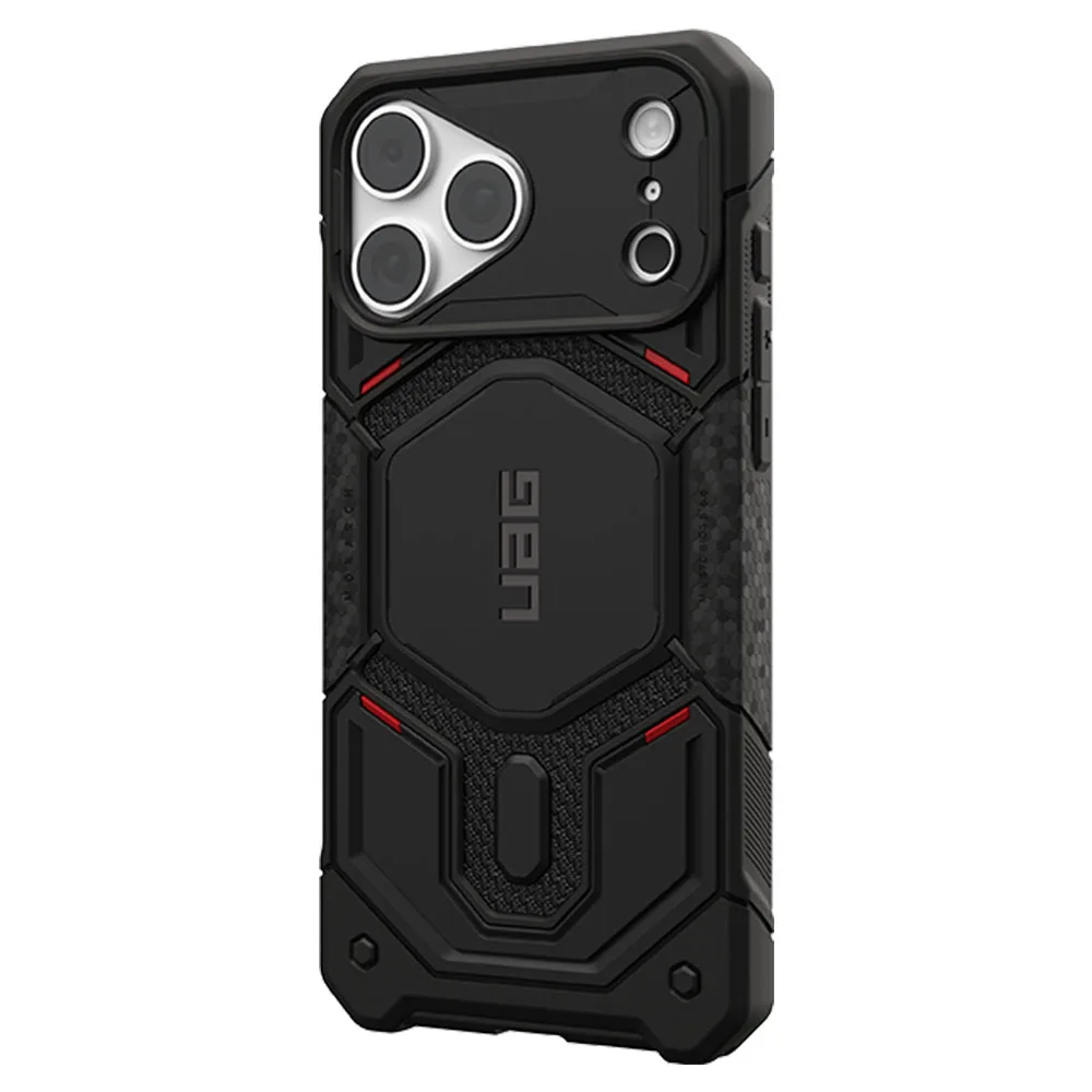 UAG รุ่น Monarch Pro (Cap) - เคส iPhone 17 Pro Max / 18 Pro Max - สี Kevlar Black 3 UAG รุ่น Monarch Pro (Cap) - เคส iPhone 17 Pro Max / 18 Pro Max - สี Kevlar Black - Image 3