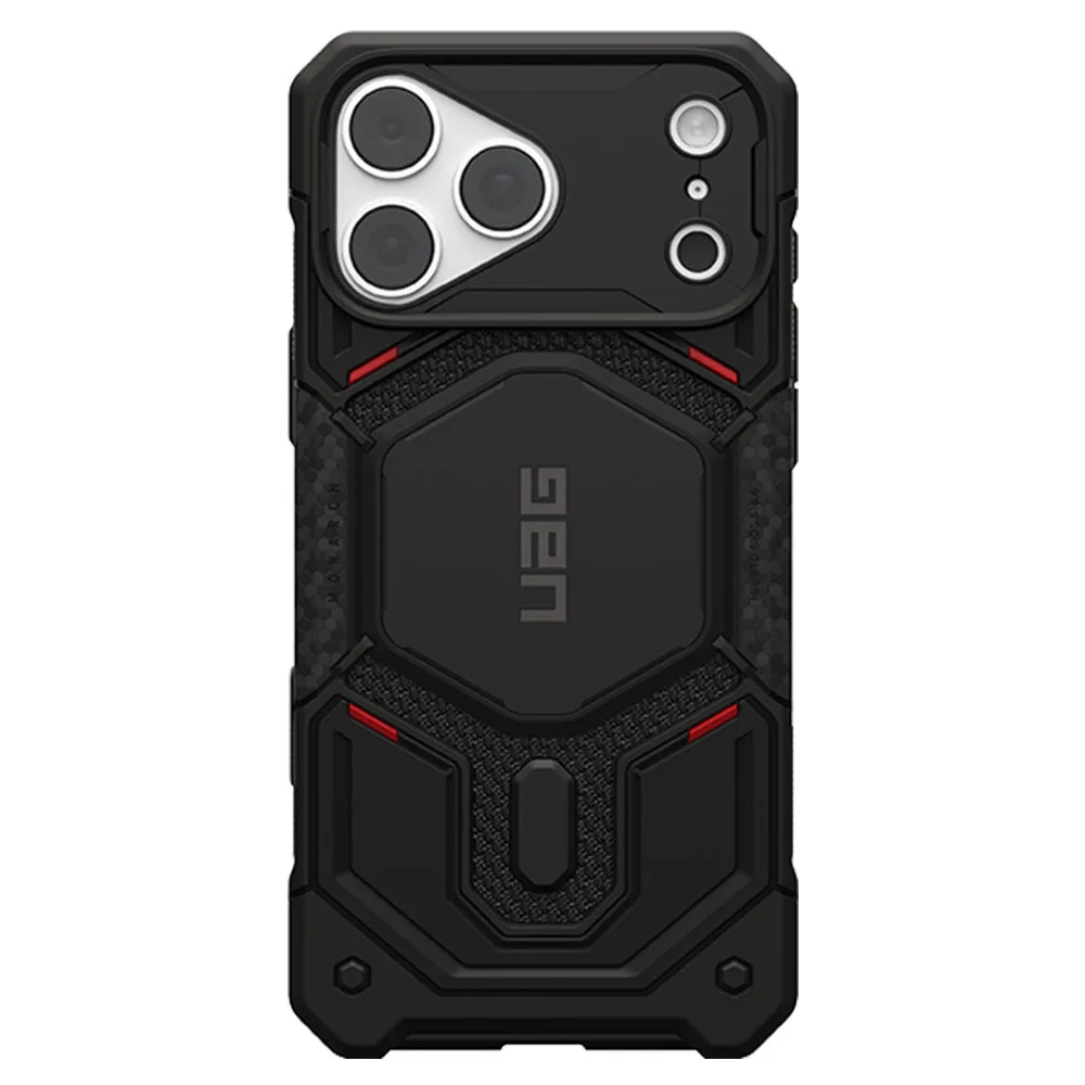 UAG รุ่น Monarch Pro (Cap) - เคส iPhone 17 Pro Max / 18 Pro Max - สี Kevlar Black 1 UAG รุ่น Monarch Pro (Cap) - เคส iPhone 17 Pro Max / 18 Pro Max - สี Kevlar Black