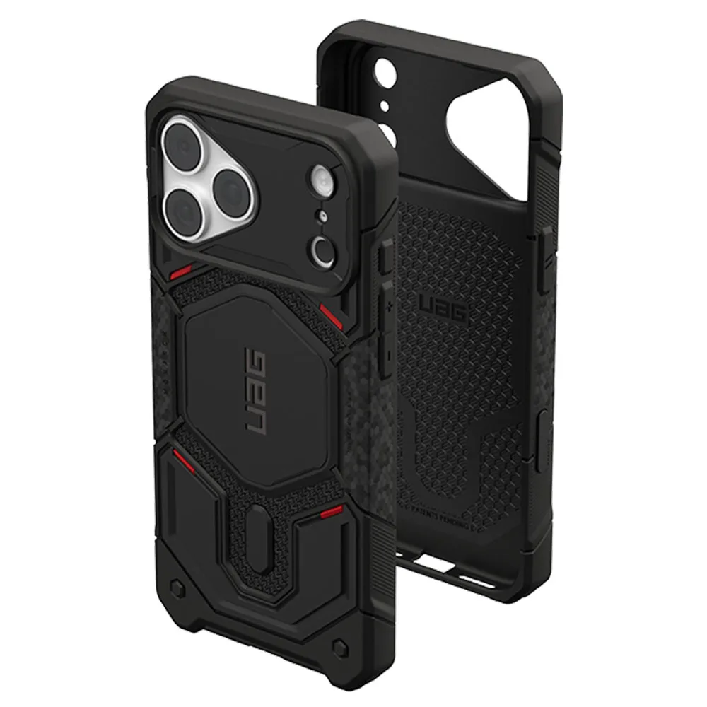 UAG รุ่น Monarch Pro (Cap) - เคส iPhone 17 Pro Max / 18 Pro Max - สี Kevlar Black 9 UAG รุ่น Monarch Pro (Cap) - เคส iPhone 17 Pro Max / 18 Pro Max - สี Kevlar Black - Image 9