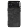 GRAMS(28) รุ่น 121 MagSafe Leather (Snowflake Leather) - เคส iPhone 18 Pro Max / 17 Pro Max - สี Black 6 GRAMS(28) รุ่น 121 MagSafe Leather (Snowflake Leather) - เคส iPhone 18 Pro Max / 17 Pro Max - สี Black