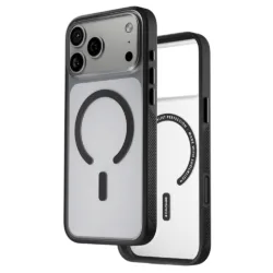 Caudabe รุ่น Synthesis (Open) - เคส iPhone 18 Pro / 17 Pro - สี Obsidian 8 Caudabe รุ่น Synthesis (Open) - เคส iPhone 18 Pro / 17 Pro - สี Obsidian