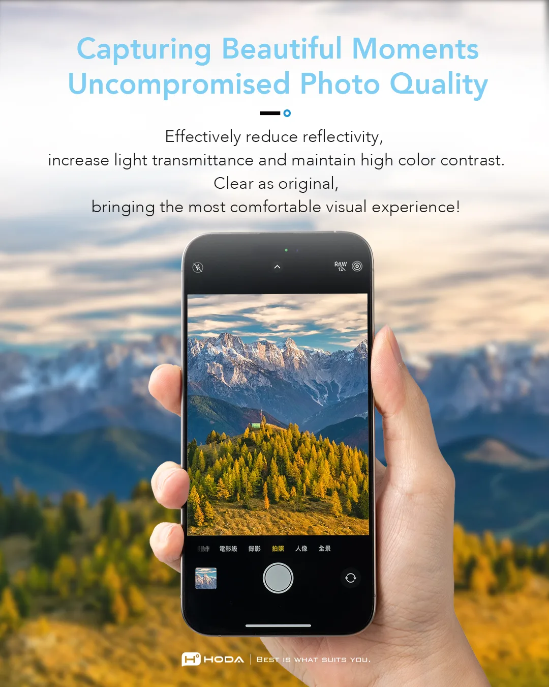 Hoda รุ่น Sapphire Lens Protector - กระจกเลนส์กล้อง 18 Pro / 18 Pro Max 9 Hoda รุ่น Sapphire Lens Protector - กระจกเลนส์กล้อง 18 Pro / 18 Pro Max - Image 9