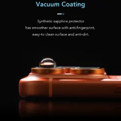 Hoda รุ่น Sapphire Lens Protector - กระจกเลนส์กล้อง 18 Pro / 18 Pro Max 24 Hoda รุ่น Sapphire Lens Protector - กระจกเลนส์กล้อง 18 Pro / 18 Pro Max