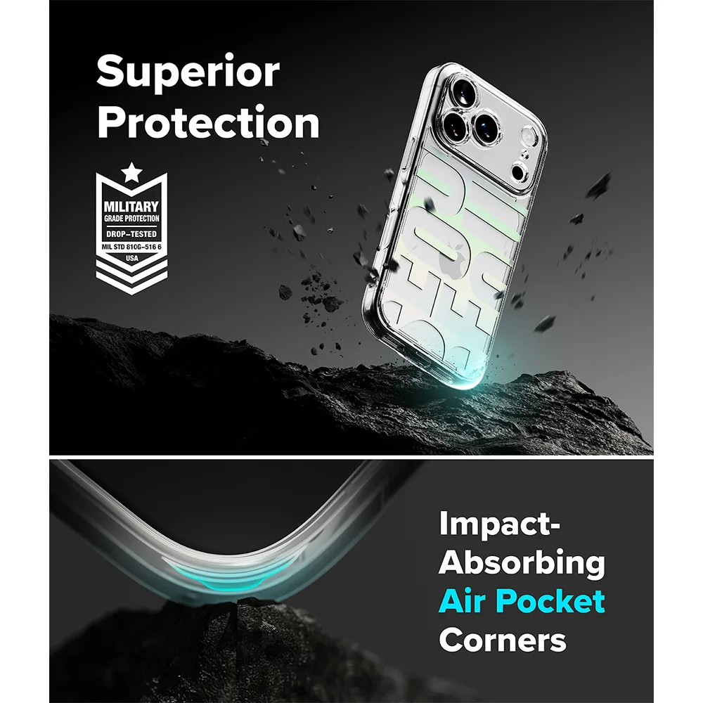 Ringke รุ่น Fusion - เคส iPhone 18 Pro / 17 Pro - สี Seoul 7 Ringke รุ่น Fusion - เคส iPhone 18 Pro / 17 Pro - สี Seoul - Image 7