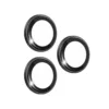 WiWU รุ่น PVD Dual Color Sapphire Lens Guard – กระจกเลนส์กล้อง iPhone 18 Pro / 18 Pro Max – สี Black