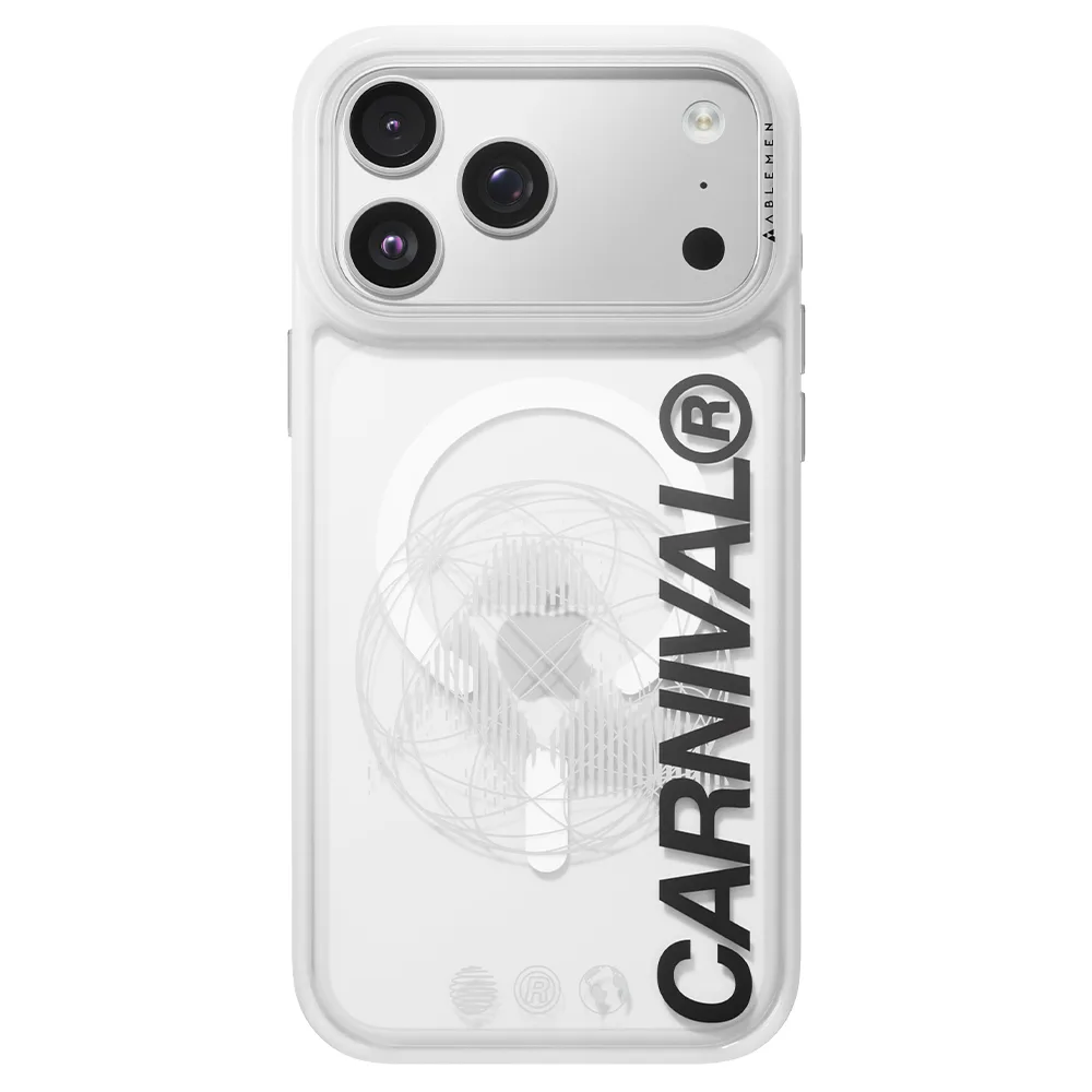Ablemen รุ่น Carnival (Magsafe) - เคส iPhone 18 Pro Max - สี White World