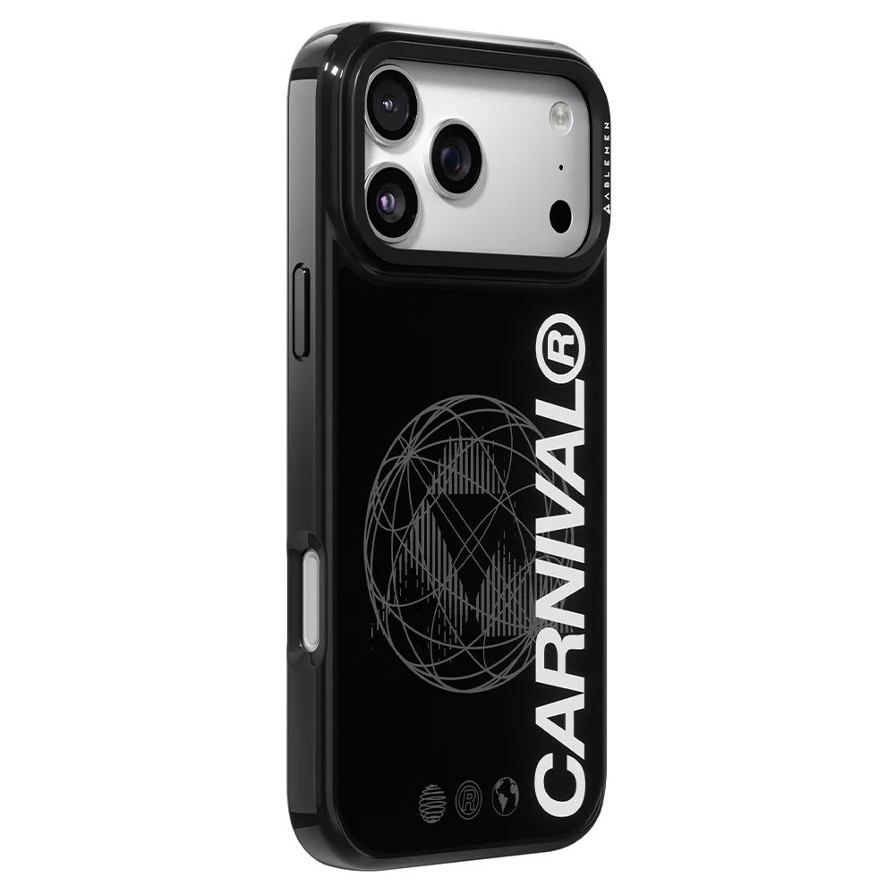 Ablemen รุ่น Carnival (Magsafe) - เคส iPhone 18 Pro - สี Black World - Image 2