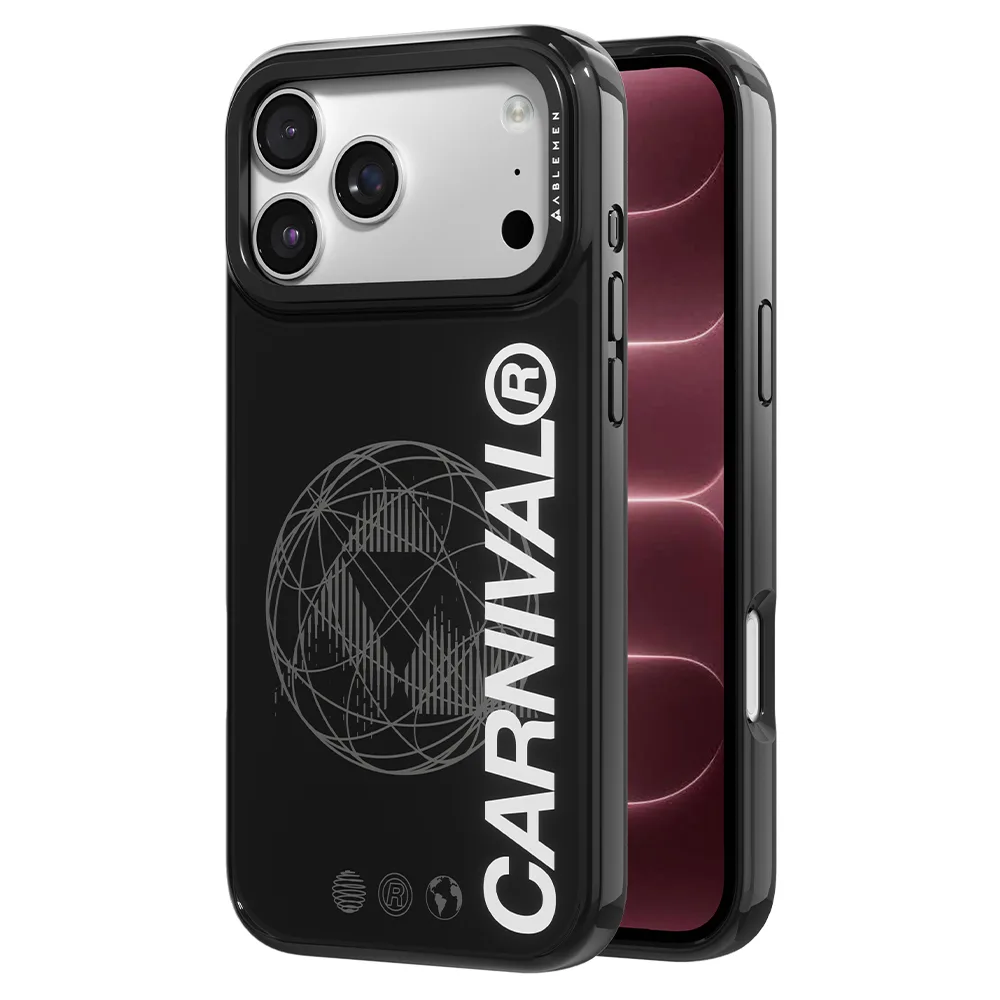 Ablemen รุ่น Carnival (Magsafe) - เคส iPhone 18 Pro - สี Black World - Image 4