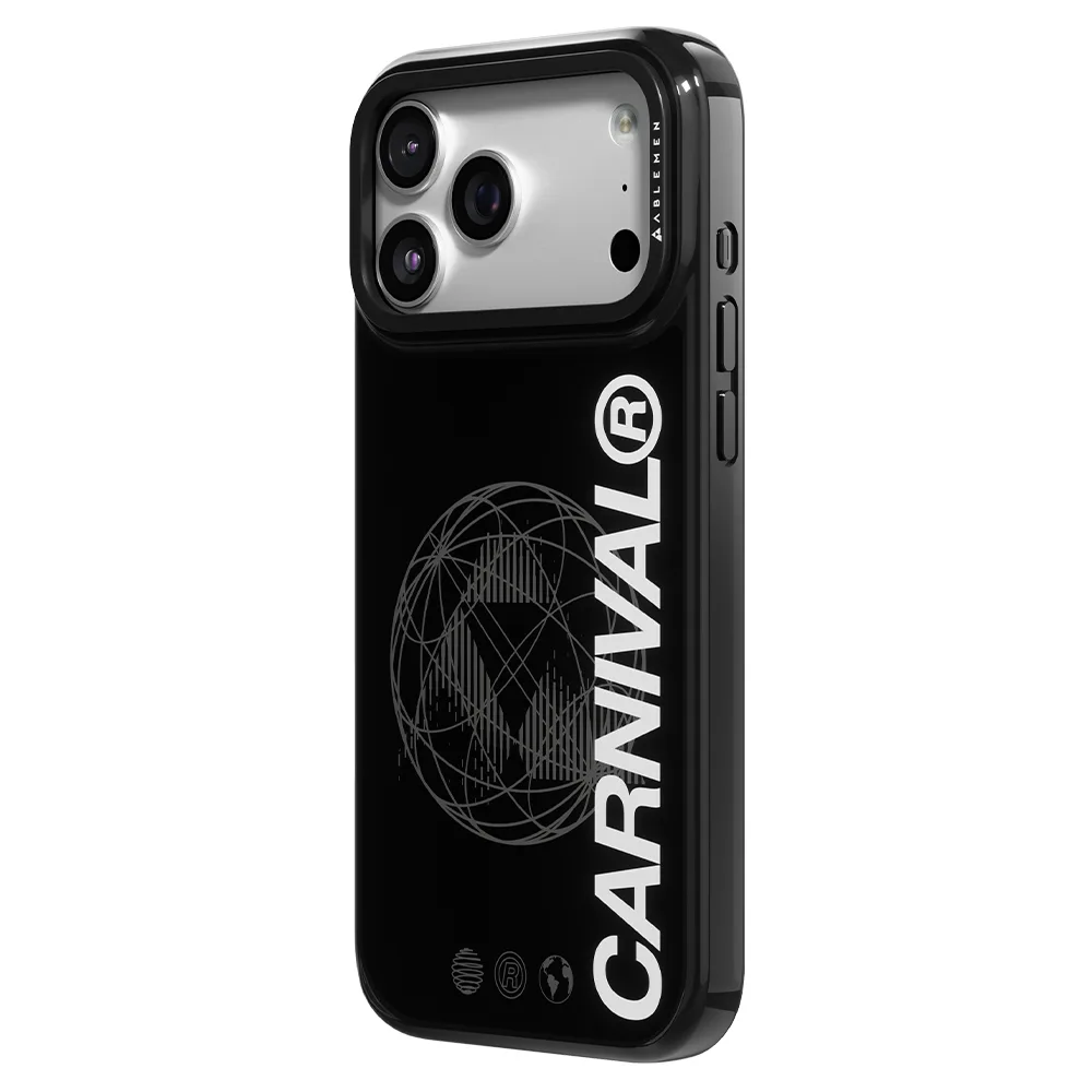 Ablemen รุ่น Carnival (Magsafe) - เคส iPhone 18 Pro - สี Black World - Image 3